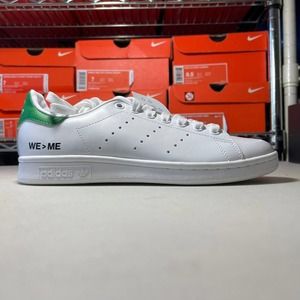 Adidas Originals Stan Smith Mens White WE>ME Custom
